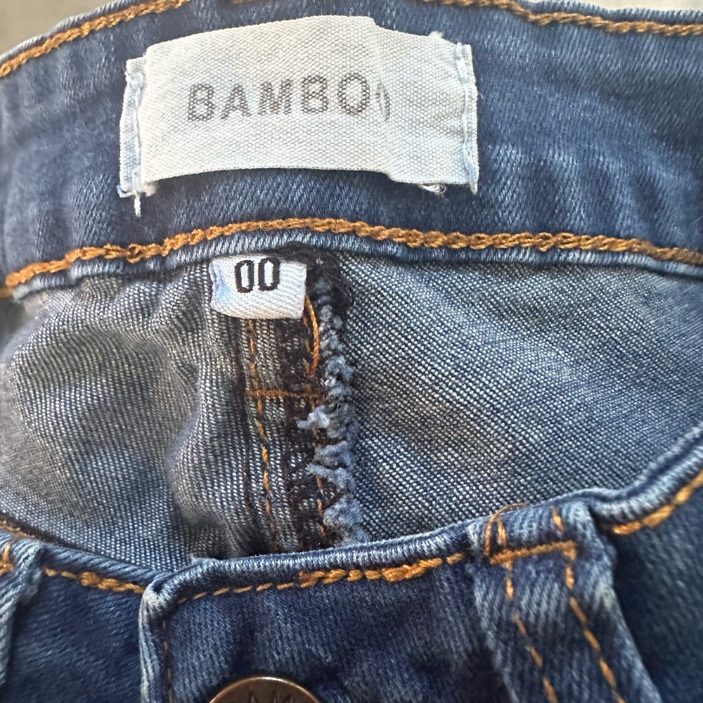 Brand bamboo jeans for women high-rise - Picture 4 of 4